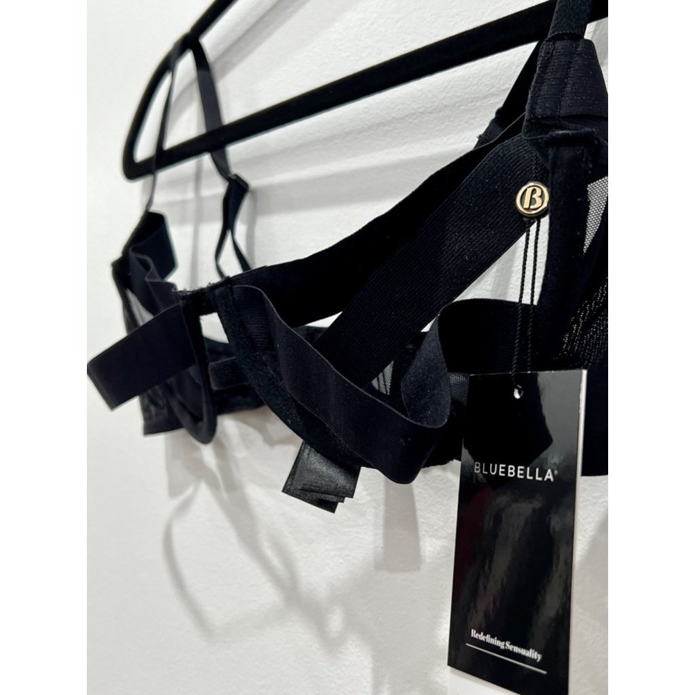 New BLUEBELLA EMILIA BRA underwired bra BLACK MSRP $64 - Picture 6 of 12